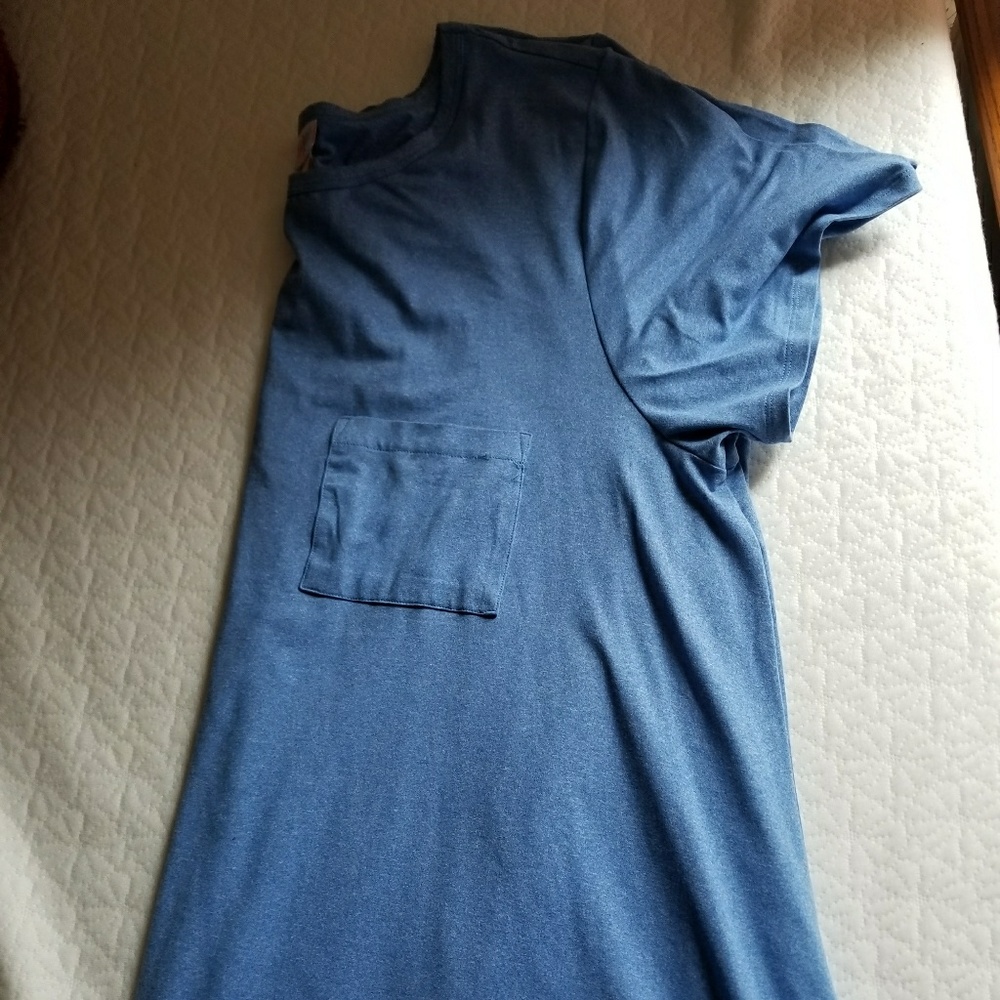 3x Blue LEGGINGS MATERIAL Lularoe Carly